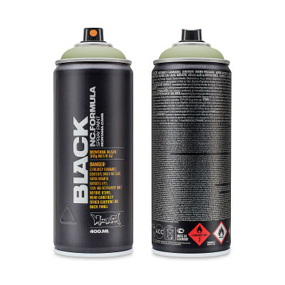 Montana Black Spray Paint - Reseda, 400 ml can