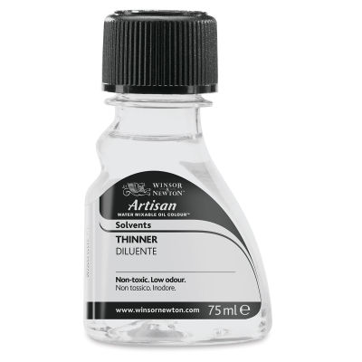 Winsor & Newton Artisan Water Mixable Oil Paint Thinner - Front of 75 ml Bottle shown