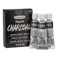 Schmincke Liquid Charcoal Tubes and Set