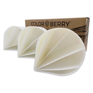 Open in modal - Colorberry Resin Ribbon Pouring Cups - Set of 3 (close-up of cups)