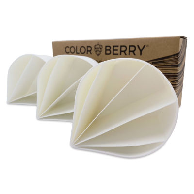 Colorberry Resin Ribbon Pouring Cups - Set of 3 (close-up of cups)