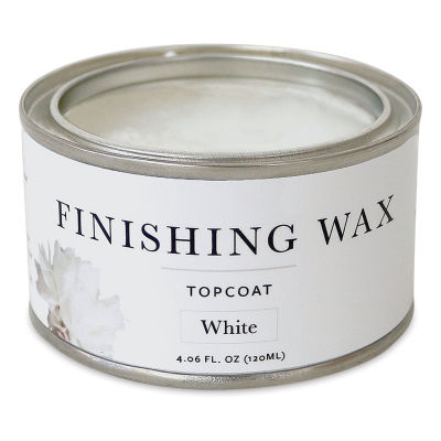 Jolie Finishing Wax - Front view of can of 120 ml White Wax