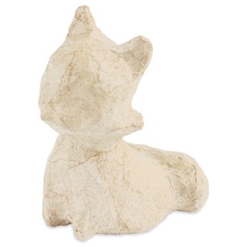 Open in modal - DecoPatch Small Paper Mache Animal - Fox