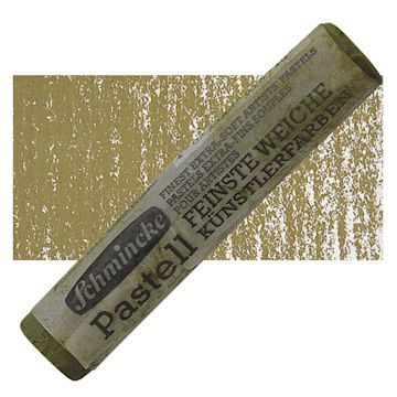 Open in modal - Schmincke Soft Pastel - Greenish Umber D pastel and swatch