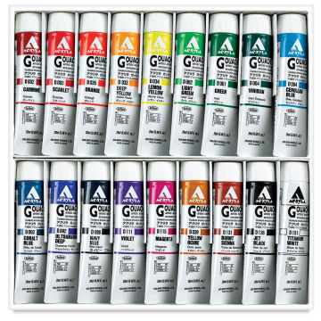 Holbein Acryla Gouache Set - School - 12 Piece