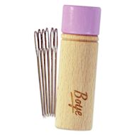 Boye Wood Container & Yarn Needles