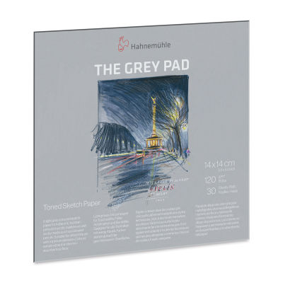 Hahnemühle The Grey Sketch Pad - 5.5" x 5.5", 30 Sheets, 120 gsm
