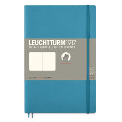 Leuchtturm1917 Blank Softcover Notebook - Nordic Blue, 5" x 7-1/2"