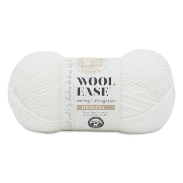 Open in modal - Lion Brand Wool-Ease Roving Origins Yarn - Cream, 299 yds