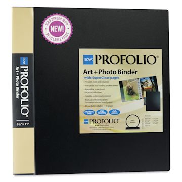 Open in modal - Itoya Art + Photo Binder - 8-1/2" x 11", 20 Pages, front cover