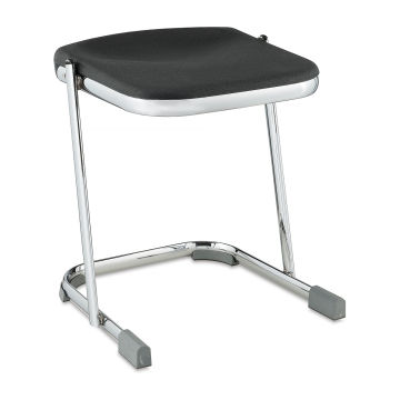 National Public Seating Corp. Elephant Z-Stool - Left angle view of 18" high stool 