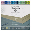 Sennelier La Carte Pastel Card Mixed Media Pad - Shades of Grey, 12