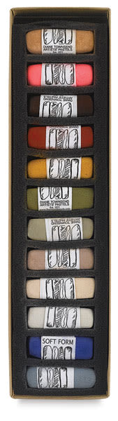 Artists Choice, Set of 12  Pastels in Tray