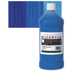 Blickrylic Student Acrylics - Primary Blue, Quart