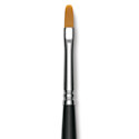 Utrecht Synthetic Sablette Brush - Long Handle, Filbert, Size 4