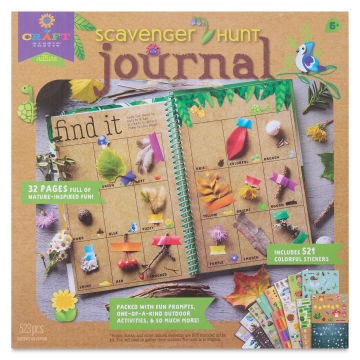 Craft-Tastic Nature Scavenger Hunt Journal Kit, front of the packaging