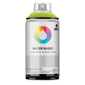 MTN Water Based Spray Paint - Brilliant Yellow Green, 300 ml Can