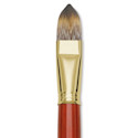 Blick Master Synthetic Brush - Filbert, Long Handle, Size 22