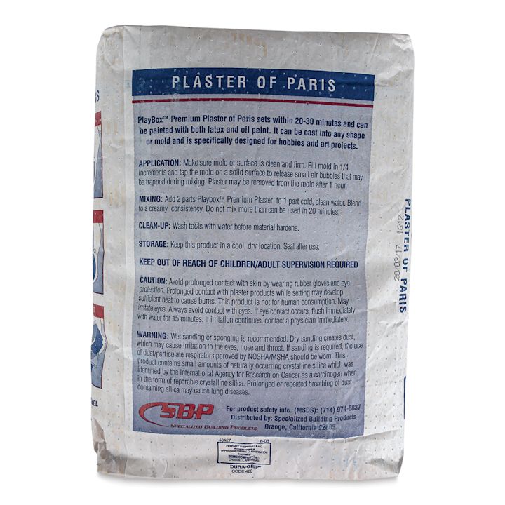 P Plaster Plaster of Paris | BLICK Art Materials