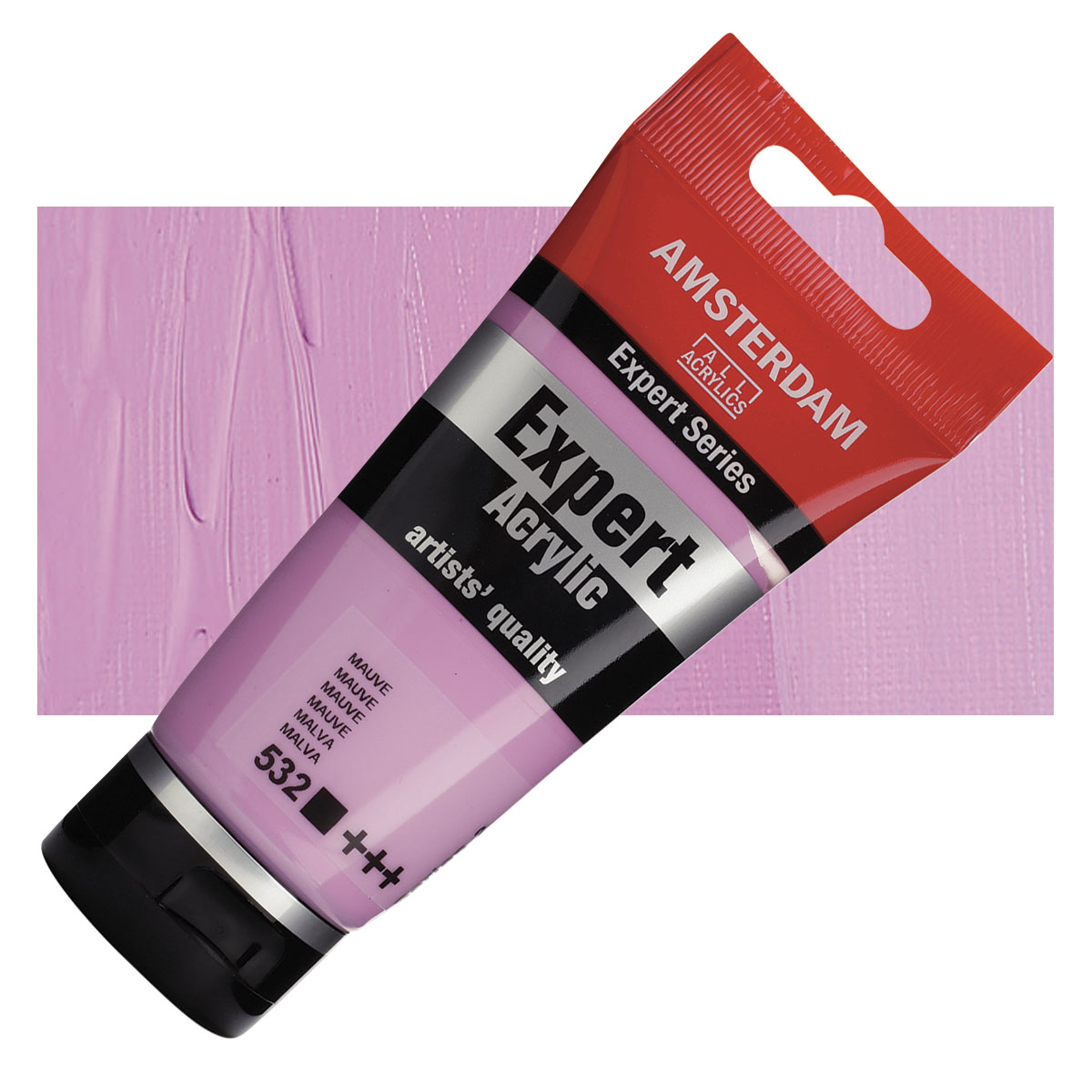 Amsterdam Expert Acrylic Paint Tubes 75 mL Permanent Red Violet