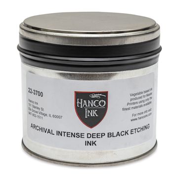 Open in modal - Hanco Oil Based Etching Ink - 1 lb, Intense Deep Black - front