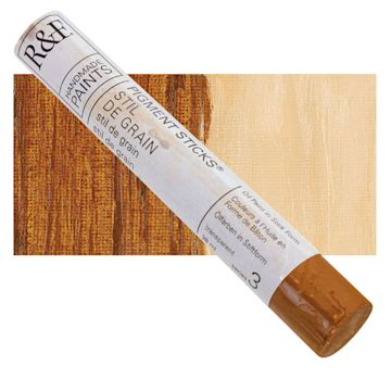Open in modal - R&F Pigment Stick - Stil De Grain, 38 ml stick and swatch