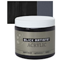 Blick Artists' Acrylic - Mars Black, 16 oz jar