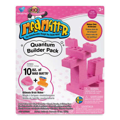 Mad Mattr Quantum Builder Pack - Pink, 10 oz