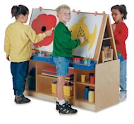 Jonti-Craft 4-Station Art Center