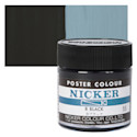 Nicker Poster Colour Paint - Blue Black, 40 ml