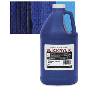 Blickrylic Student Acrylics - Phthalo Blue, Half Gallon