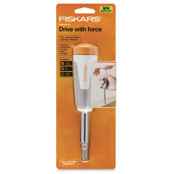 Fiskars Precision Screwdriver - Front of blister package
