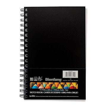 Open in modal - Bienfang Sketchbook - 9" x 6", 75 Sheets