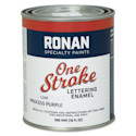 Ronan One Stroke Lettering Enamel - Process Purple, Pint