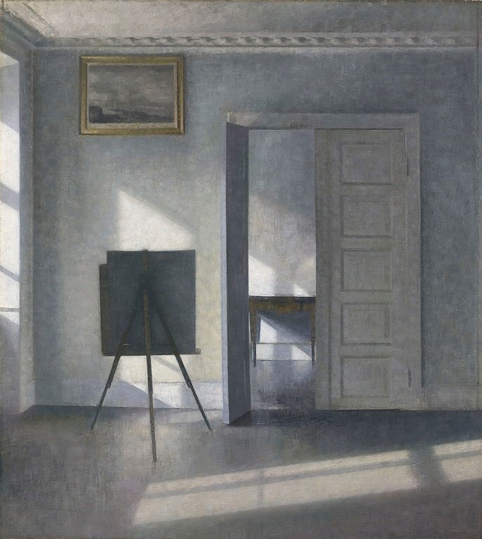 Interior with an Easel