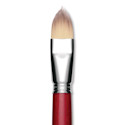 Escoda Opera Takatsu Synthetic Brush - Filbert, Long Handle, Size 24