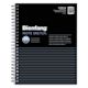 Bienfang Wirebound Notesketch Pad - 8-1/2" x 11", Horizontal, front cover