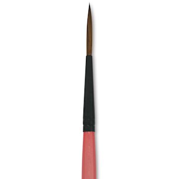 Open in modal - Dynasty Water Lily Watercolor Brush - Short Handle, Liner, Size 3, close-up