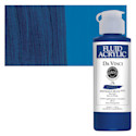 Da Vinci Fluid Acrylics - Phthalo Blue, 4 oz bottle