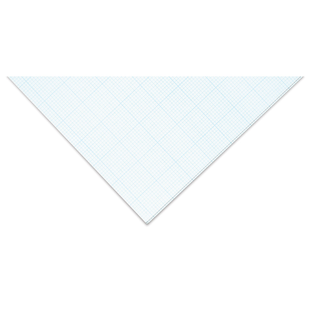 Bienfang Cross-Section Graph Paper - 8-1/2'' x 11'', 8 x 8 Grid, 50 Sheets