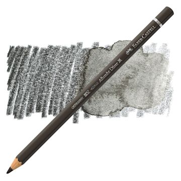 Open in modal - Faber-Castell Albrecht Durer Watercolor Pencil - Dark Sepia pencil and swatch