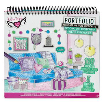 Open in modal - Fashion Angels Interior Design Sketch Set