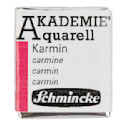 Schmincke Akademie Aquarell Watercolor Pan - Carmine, Half Pan