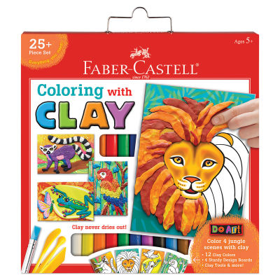 Faber-Castell Coloring with Clay Kit