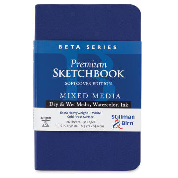 Stillman & Birn Beta Series Sketchbook - 5-1/2" x 3-1/2", Soft Cover