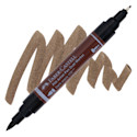 Faber-Castell Pitt Artist Pen Dual Tip Marker - Dark Sepia 175