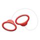 Mudtools Mudwires - Curly Red Mudwire shown in loop