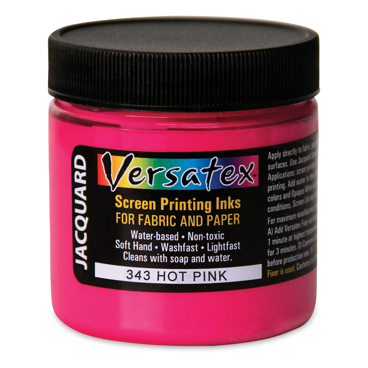 Jacquard Professional Screen Printing Ink 4 oz. - Process Magenta