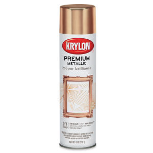 Krylon Premium Metallic Spray Paint - Copper Brilliance, 8 oz