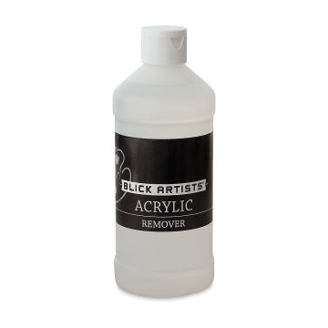 Blick Artists' Acrylic Remover - Front view of 16 oz bottle